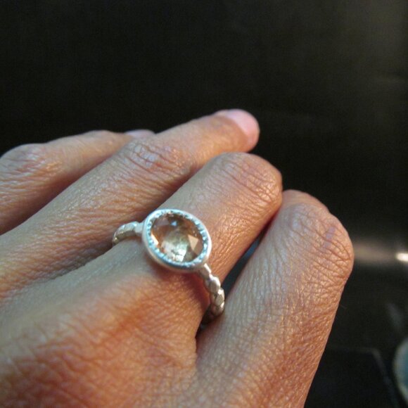 Tourmaline ring. 14K yellow gold ring with Yellow/Orange Tourmaline. UNIQUE - Picture 11 of 14